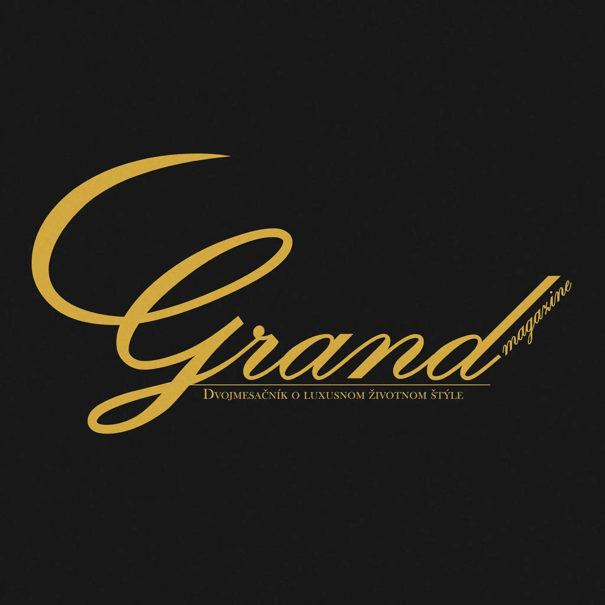 Návrh loga pre Grand Magazine