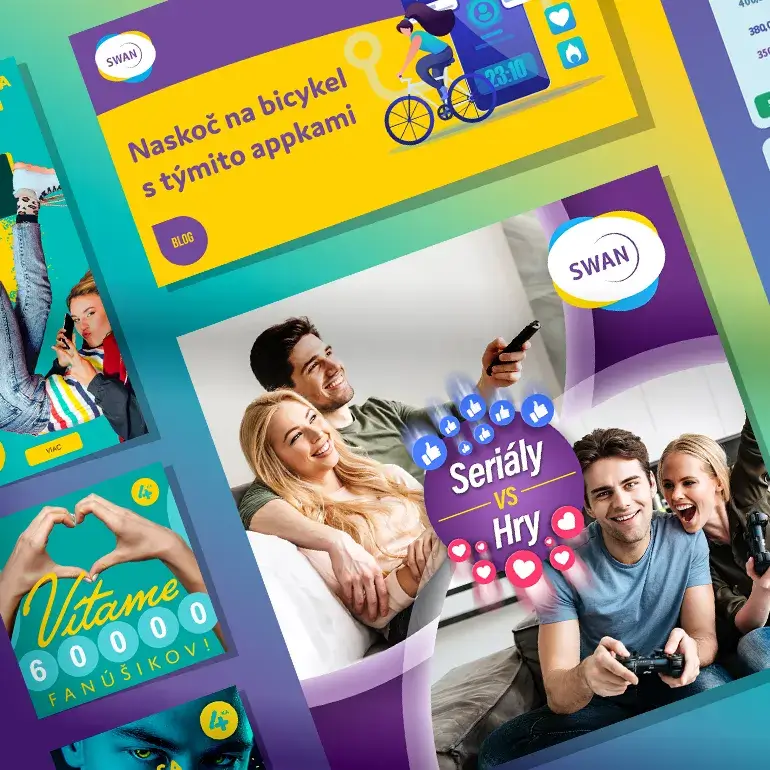 Návrh online komunikácie pre 4ku a Swan